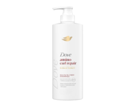 Dove Amino Curl Repair Damage Therapy Sulfate-Free Shampoo, 33.8 fl oz/1L - thumbnail 1