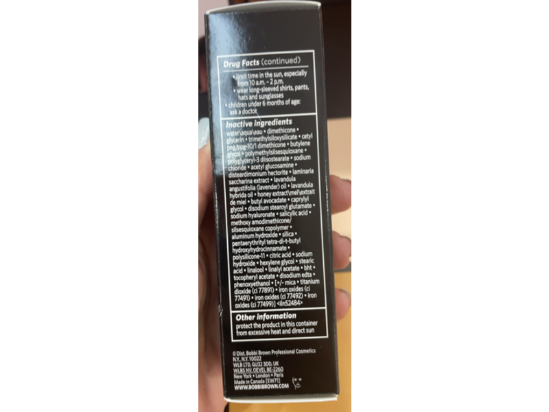 Bobbi Brown Weightless Skin Foundation, SPF 15 Natural, 1 fl oz/30 mL