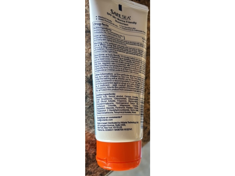 Safe Sea Marine Friendly Kids Sunscreen Lotion, SPF 50+, 3.4 fl oz/100 mL