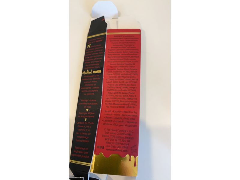 Too Faced Melted Matte Liquified Long Wear Lipstick, Lady Balls