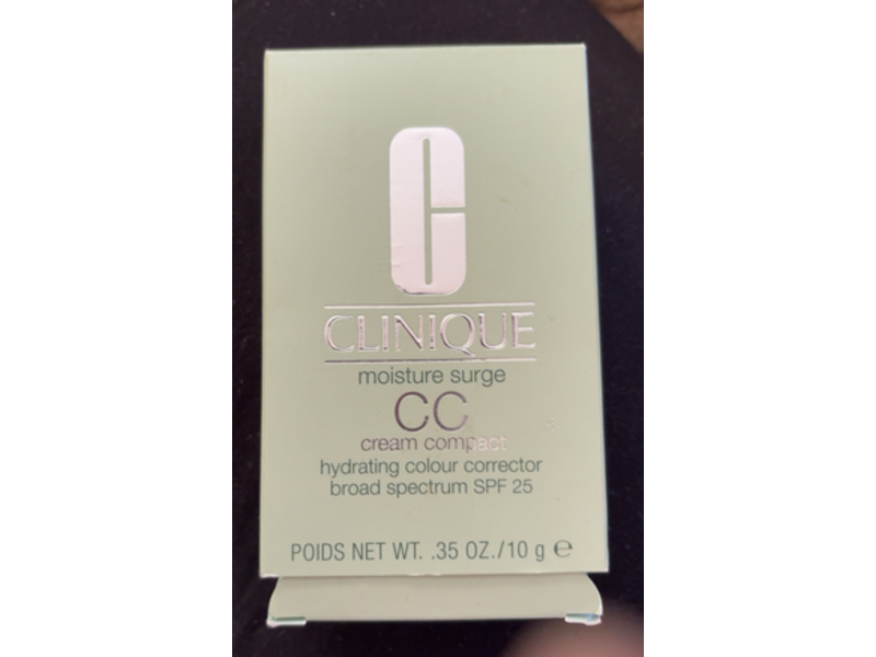 Clinique Moisture Surge CC Cream Compact , SPF 25, Light Medium, 0.35 oz/10 g