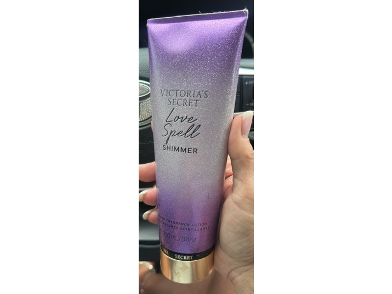Victoria's Secret Love Spell Shimmer Fragrant Body Lotion, 8 fl oz/236 mL