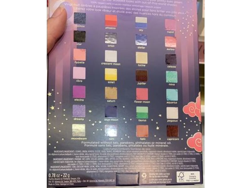 Pacifica Beauty Eye Shadow Palette, Stellar Gaze, 0.78 oz/22 g
