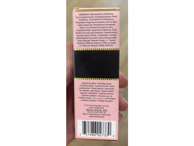 Too Faced Born This Way Undetectable Medium To Full Coverage Foundation, 09 Nude, 1.0 fl oz/30 mL