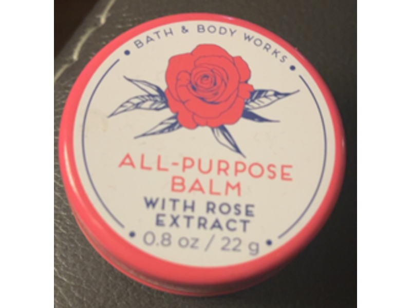 Bath & Body Works All - Purpose Balm, Rose Extract, 0.8 oz/22 g