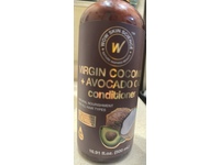 Wow Skin Science Natural Nourishment Conditioner, Virgin Coconut + Avocado Oil, 16.91 fl oz/500 mL - Image 3