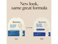 Aveeno Skin Relief Repairing Hand Mask, Fragrance Free, Triple Oat & Shea Butter, 1 Pair - thumbnail 3