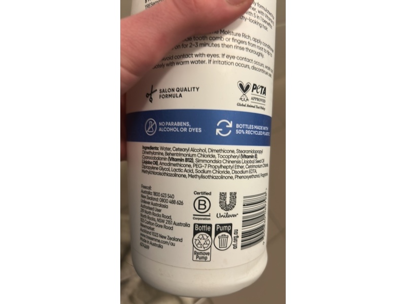 Tresemme Moisture Rich Conditioner, 940 mL