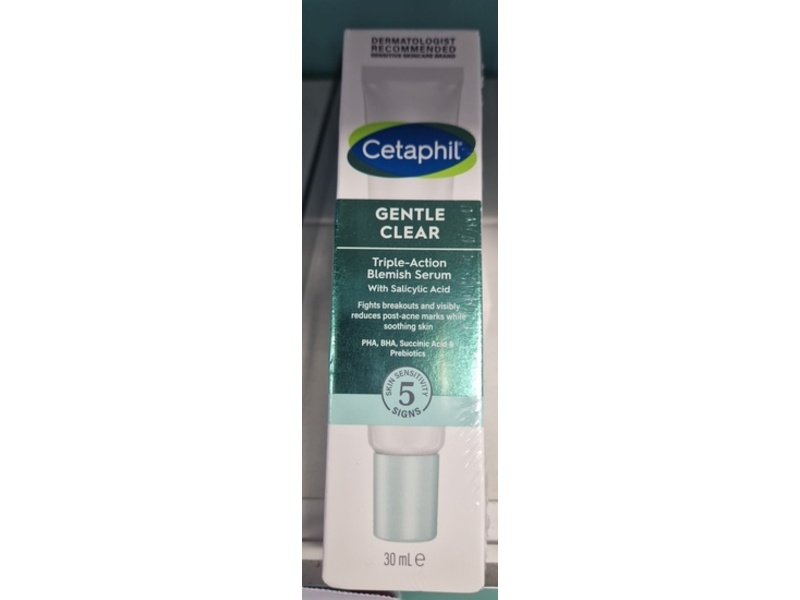 Cetaphil Gentle Clear Triple-Action Blemish Serum, 30 mL