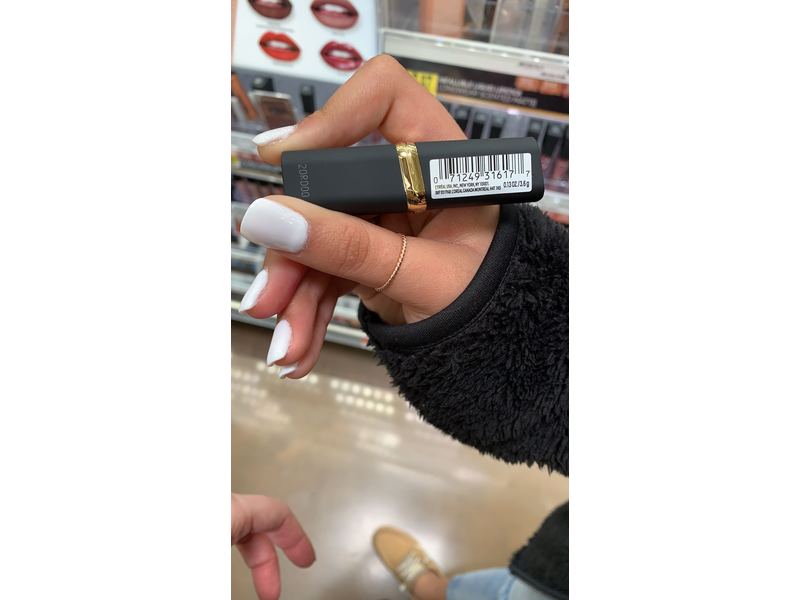 L'Oreal Paris Makeup Colour Riche Comfortable Creamy Matte Lipstick, 703 Matte-moiselle Pink, 0.13 oz.