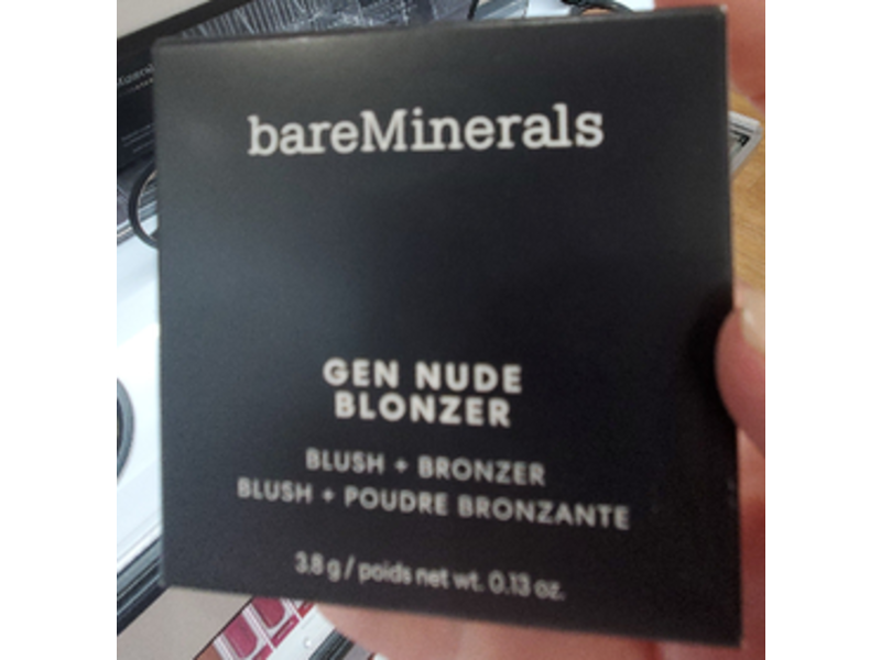 Bareminerals Gen Nude Blonzers Blush + Bronzer, Kiss Of Rose, 0.13 oz/3.8 g