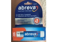 Abreva Cold Sore Treatment Topical Cream, 2 g - thumbnail 2
