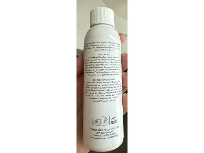DNA Skin Institute Phyto Lipid Hydrating Scrub, 3.5 oz/103.5 mL
