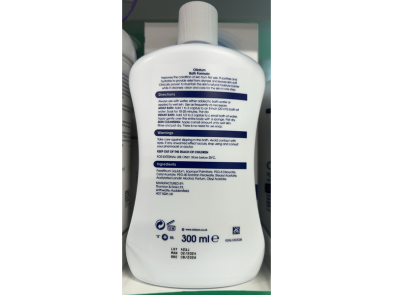 Oilatum Bath Formula, 300 mL