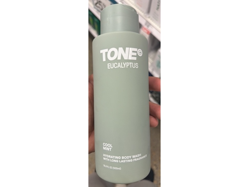 Tone Hydrating Body Wash, Eucalyptus, 16.9 fl oz/500 mL