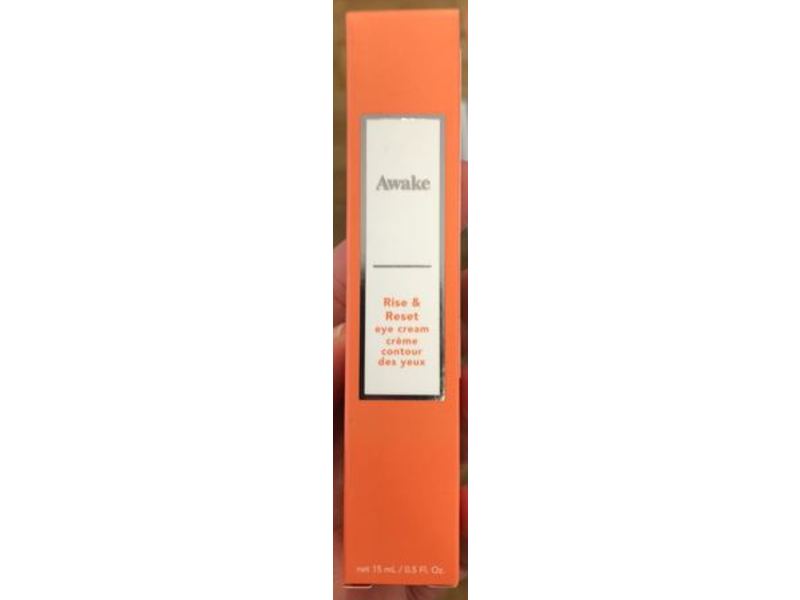 Awake Rise & Reset Eye Cream, 0.5 fl oz/15 mL