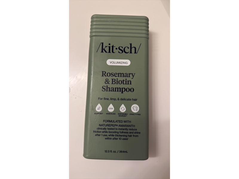 Kitsch Volumizing Shampoo, Rosemary & Biotin, 12.3 fl oz/364 mL