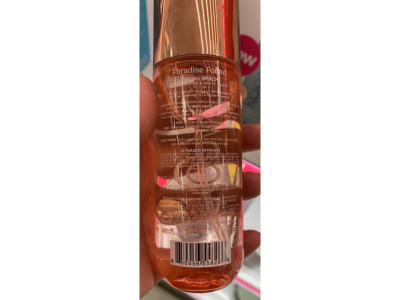 Kopari Hair & Body Mist, Malibu Peach, 4 fl oz/120 mL