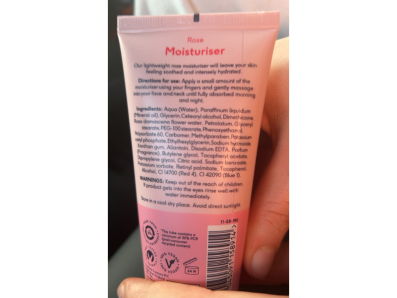 Boots Everyday Moisturiser, Rose, 100 mL