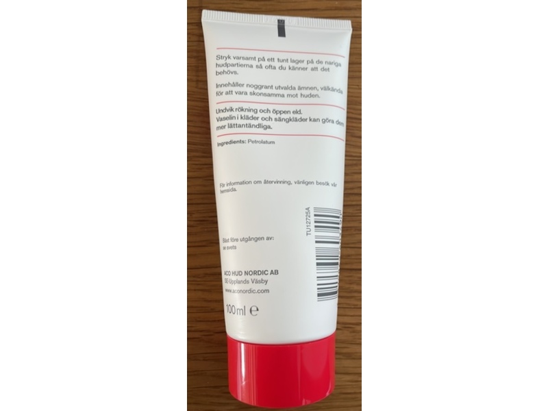 ACO Special Care White Vaseline, Unscented, 100 mL