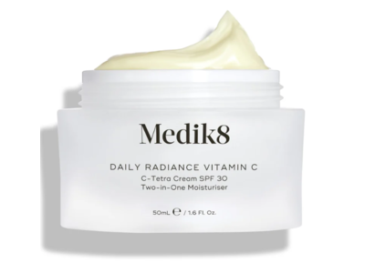 Medik8 Daily Radiance Vitamin C-Tetra Cream Two-In-One Moisturiser, SPF 30, 1.6 fl oz/50 mL