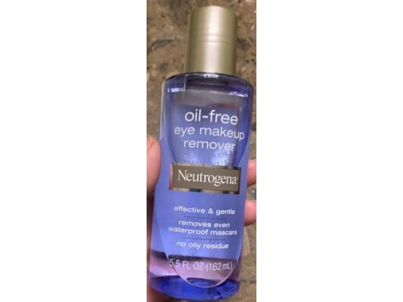 Neutrogena Oil Free Eye Makeup Remover, 5.5 fl oz/162 mL