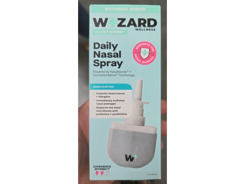 Wizard Wellness Daily Nasal Spray, Botanical Breeze, 1 oz/30 mL