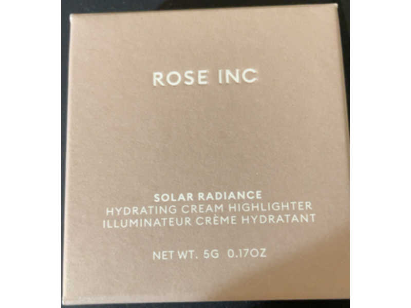 Rose Inc Solar Radiance Hydrating Cream Highlighter, 0.17 oz/5 g