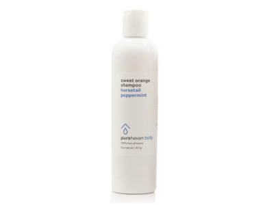 Purehaven Sweet Orange Body Shampoo, Horsetail Peppermint, 8 oz/227 g