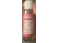 Dr.Bronner's 18-In-1 Pure Castile Magic Soap, Rose, 3.4 fl oz/100 mL - thumbnail 2