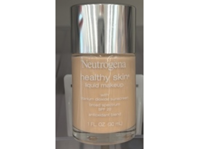 Neutrogena Healthy Skin Liquid Foundation Makeup, Cool Nude 220C, SPF 20, 1 fl oz/30 mL