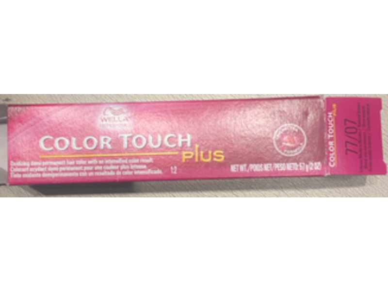 Wella color Touch Plus Semi Permanent Color, Intense Medium Blonde/Natural Brown, 2 oz/57 g
