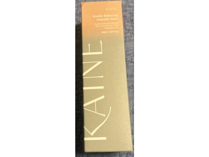 KAINE Kombu Balancing Ampoule Toner, 5.07 fl oz/150 mL