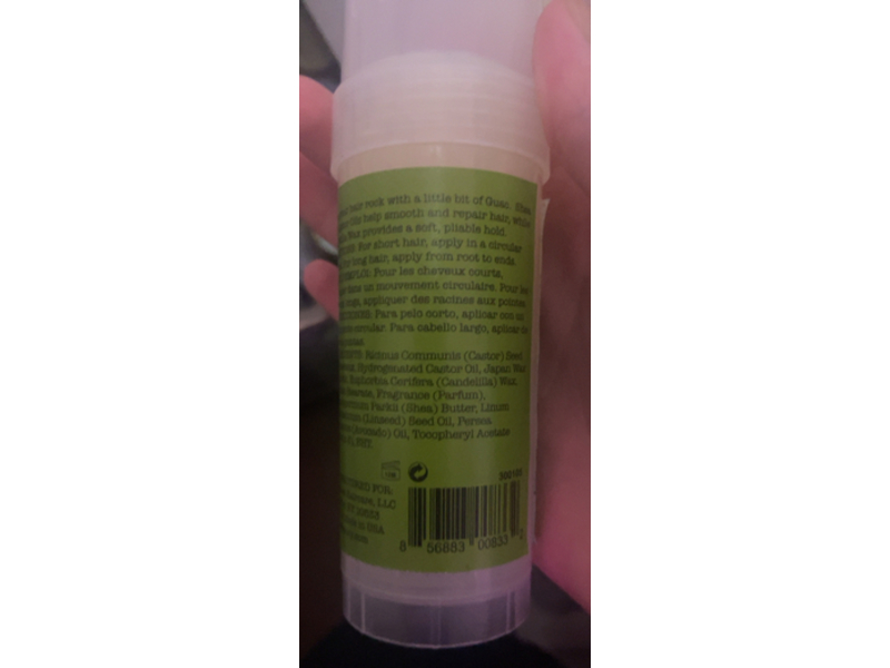 Sauce Beauty Guacamole Hair Wax Stick, Avocado Oil & Shea Butter, 2 fl oz/56 g