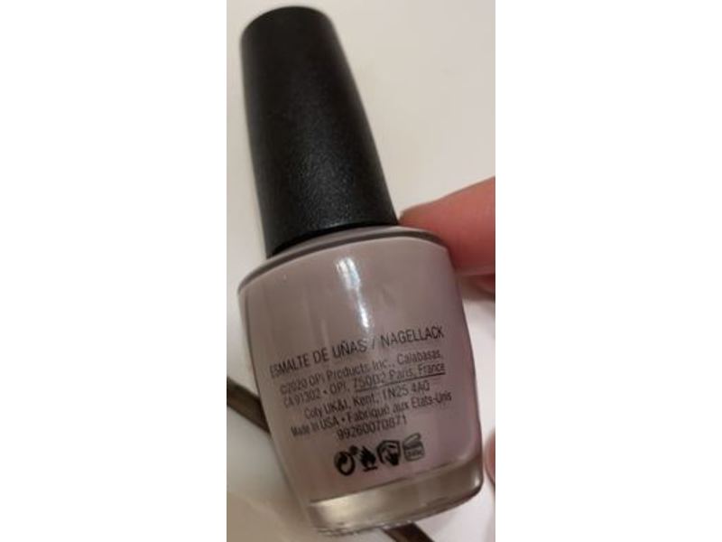 O.P.I Nail Lacquer, Taupe, 0.5 fl oz/15 mL