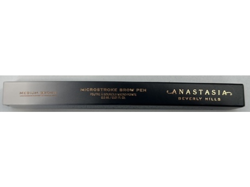 Anastasia Beverly Hills Microstroke Brow Pen, Medium Brown, 0.01 fl oz/0.5 mL