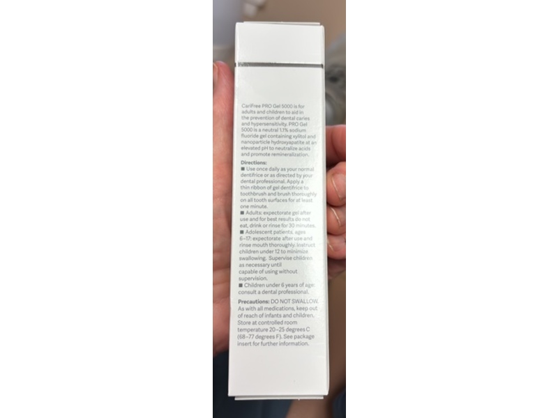 Pro Gel 5000 Anticavity Toothpaste 1.1%, Citrus, 2.4 oz/68 g, Oral BioTech (Rx)