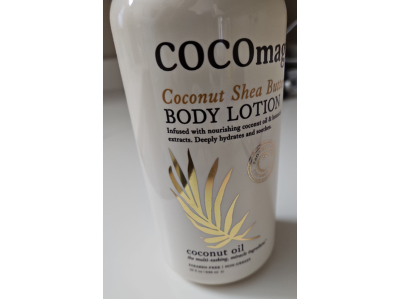 Coco Magic Body Lotion, Coconut Shea Butter, 32 fl oz/946 mL