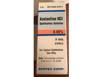 Azelastine HCL Ophthalmic Solution, 0.05%, 6 mL, Apotex Corp. (RX) - thumbnail 2