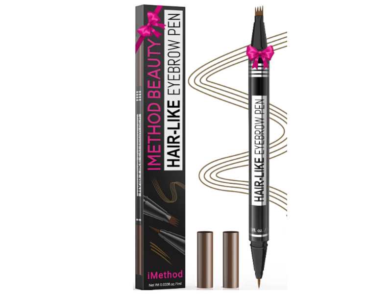 iMethod Hair-Like Eyebrow Pen, 04 Brown, 0.033 fl oz/1 mL