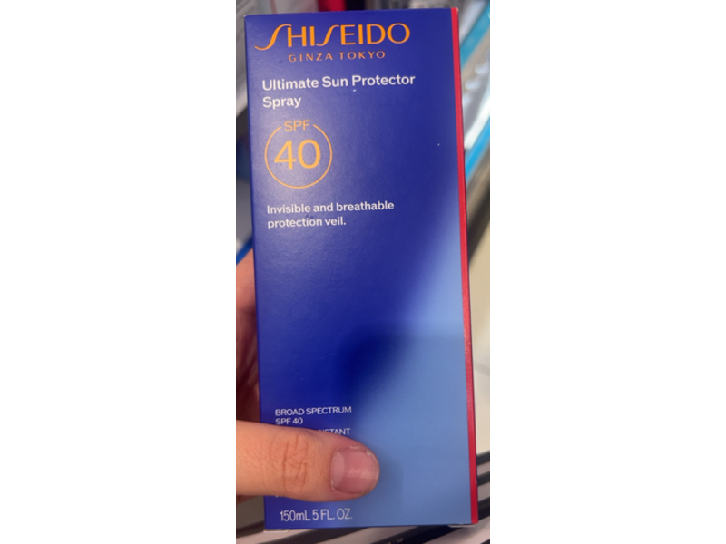 Shiseido Ultimate Sun Protector Spray, SPF 40, 5 fl oz/150 mL