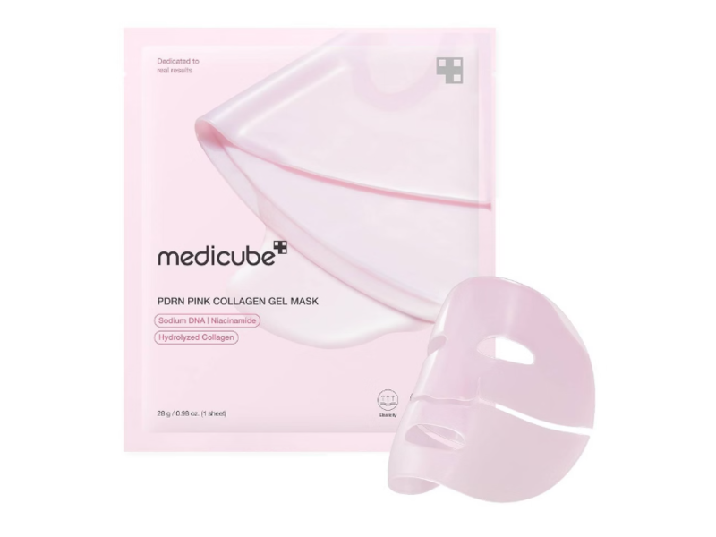 Medicube Pdrn Pink Collagen Gel Mask, 0.98 oz/28 g, 4 Count