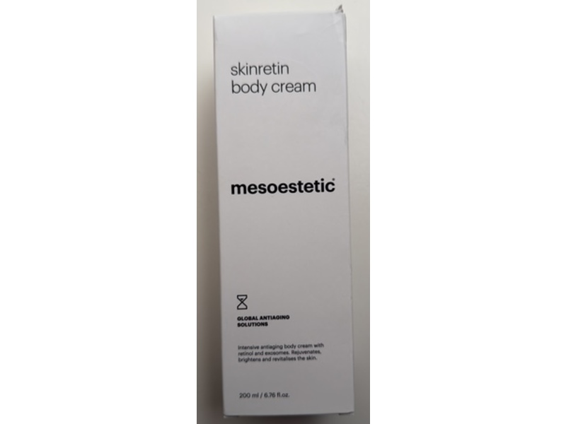 Mesoestetic Skinretin Body Cream, 6.76 fl oz/200 mL