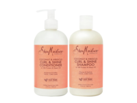 SheaMoisture Curl & Shine Shampoo & Conditioner, Coconut & Hibiscus, 13 fl oz/384 mL, 2 Pack - Image 2
