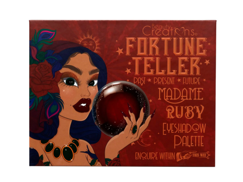 Beauty Creations Fortune Teller Eyeshadow Palette, Madame Ruby, 1 Count