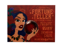 Beauty Creations Fortune Teller Eyeshadow Palette, Madame Ruby, 1 Count - thumbnail 1