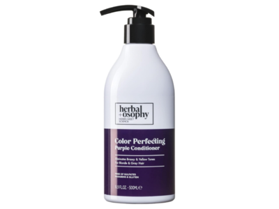 Herbalosophy Color Perfecting Purple Conditioner, 16.9 fl oz/500 mL, Pack Of 2