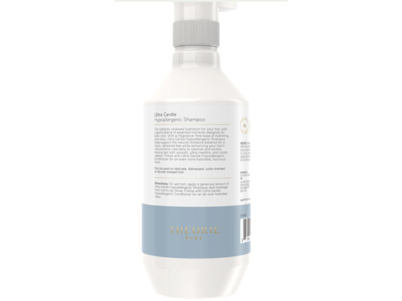 Theorie Pure Ultra Gentle Hypoallergenic Shampoo, 13.5 fl oz/400 mL