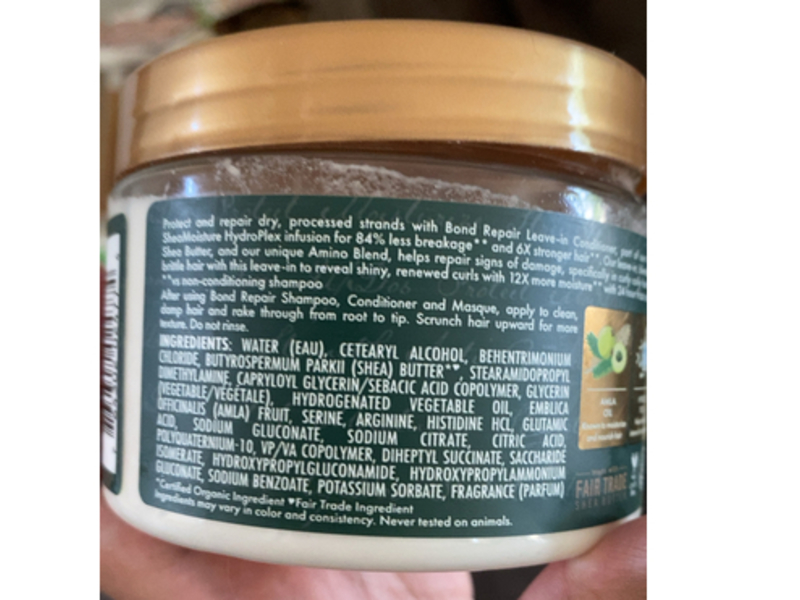 SheaMoisture Bond Repair Leave-In Conditioner, 11 oz/311 g