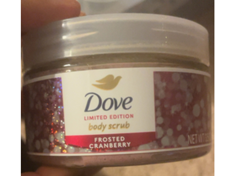 Dove Beauty Limited Edition Body Scrub, Frosted Cranberry , 3.5 oz